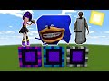 POPPY PLAYTIME, SONIC EATER, AND GRANNY PORTALS IN MINECRAFT BEDROCK😱