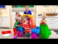 Lima Bayi Kecil | Lagu Anak | melompat di tempat tidur | Five Kids Bahasa Indonesia