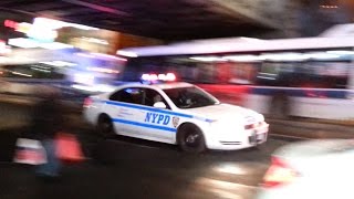 NYPD chevy impala & NYPD unmarked chevy impala responding