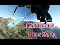 Cloud chasing and wingover training  paragliding hohe salve 4k60