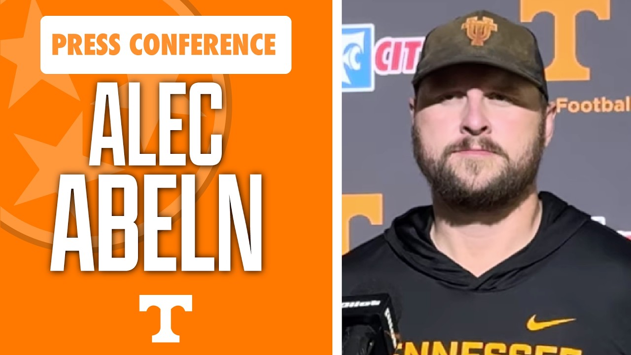 Alec Spring Tennessee TE coach Alec Abeln talks during spring practice I GBO - YouTube