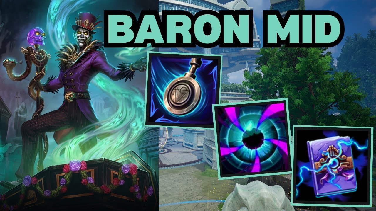 This God Does INSANE Damage! - Baron Mid Deity Smite 2 Gameplay