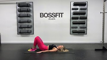 HOW TO DO ADDUCTOR SQUEEZE & GLUTE BRIDGE w/YOGA BLOCK Ashley Wingate