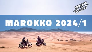 MAROKKO 2024 .1 – Motorradreise von Tanger Med 1400 km via Merzouga nach Zagora.