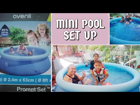 Avenli Family Inflatable Swimming Pool | Home Quarantine Swimming - MAMA LOU VLOG 6