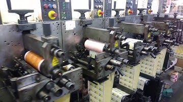 Nilpeter F2400 Label printing machine