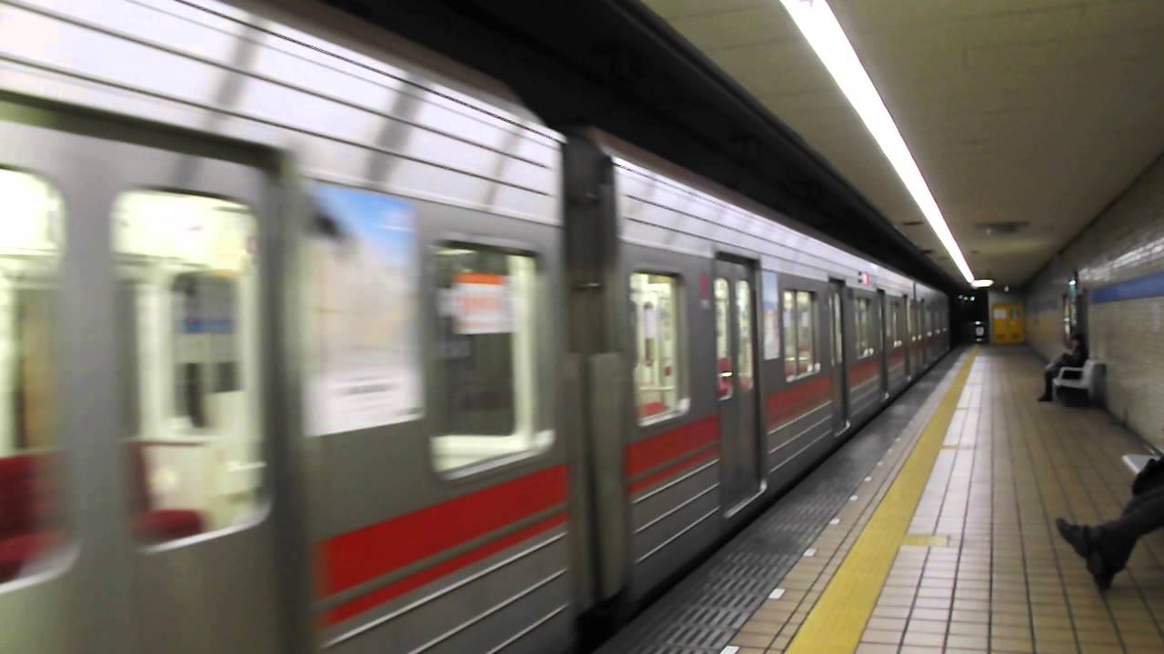 名古屋市営地下鉄桜通線6000形試運転？ 鶴舞線のいりなか駅を通過！ YouTube