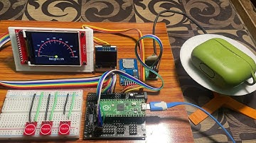 Weighing scale | Load Cell, Touch Switch, TFT Display | Raspberry Pi Pico | CircuitPython