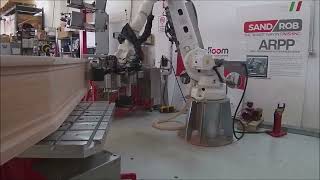 SandRob, robotic arm for surface finishing: Sanding, Polishing, Cutting and Drilling