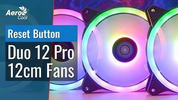 AeroCool Duo 12 Pro - How to Control the RGB Lighting with the PC Reset Button