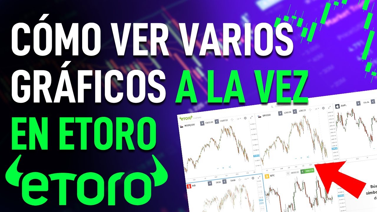 Cómo ver varios gráficos a la vez en eToro | Tutorial de eToro para principiantes