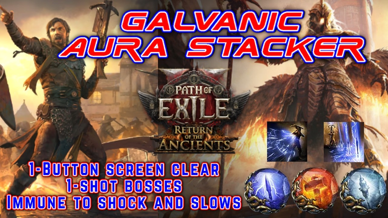 [PoE2 0.5] Galvanic Aura Stacker Tactician - Build Guide & Showcase ...