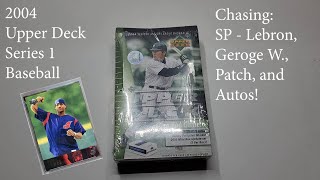 Unboxing 2004 Upper Deck Baseball Cards: Chasing Lebron SP7