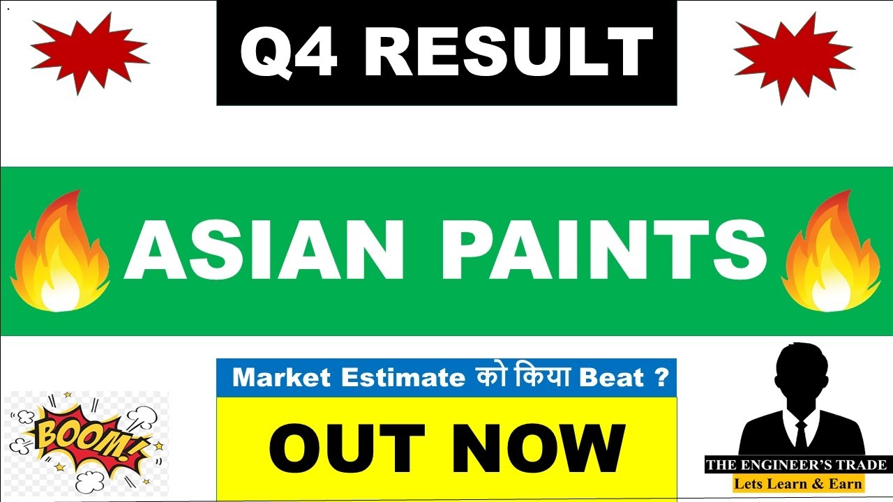 Asian Paints Q4 Results 2025 | Asian Paints Results Today | Asian Paints Share Latest News