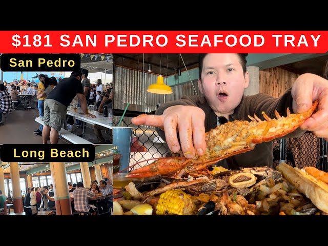 $181 SAN PEDRO SEAFOOD TRAY (Rp 2,7 Juta Mukbang Seafood) 