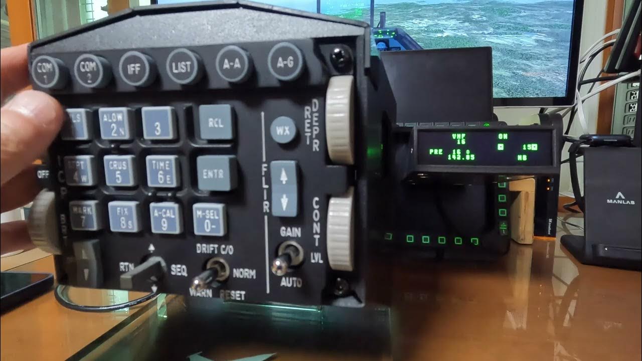 Simgears F16 ICP & DED (Falcon BMS) YouTube