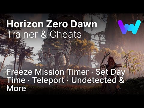 Horizon Zero Dawn Trainer +9 Cheats (Teleport, Undetected, God Mode, Unlimited Items, & More)