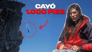El escalador de élite que cayó 1.000 pies… a propósito