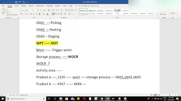 Class 20 Complex outbound WOCR and de consolidation concept SAP EWM training on S4 HANA