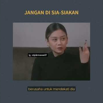 Story WA 30 detik ( laki laki kalau udah fokus sama satu wanita dia gak akan ngelirik cewek lain )