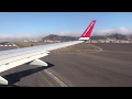 AMAZING TAKE OFF FROM TENERIFE NORTH