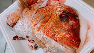 Make Japanese red sea bream soup
