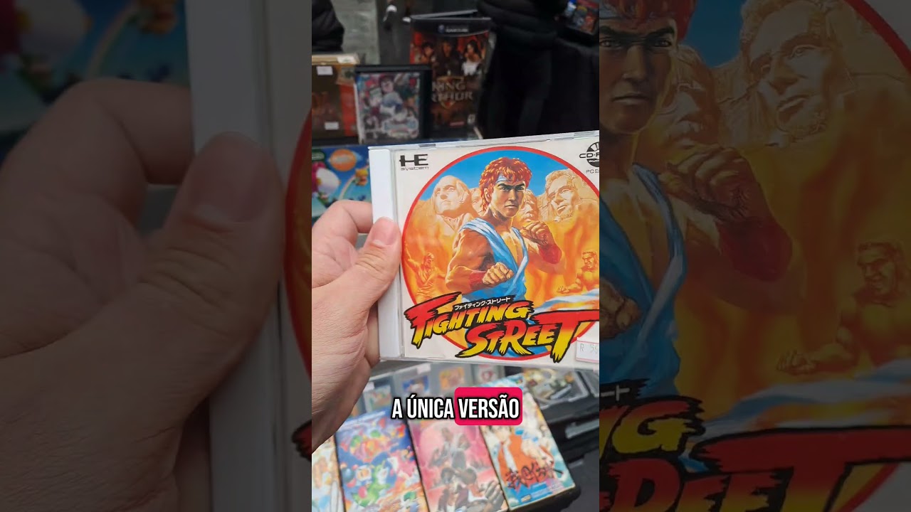 Encontrei o Primeiro Street Fighter na Feira do Jabaquara! 