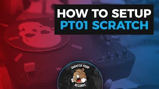 How to Setup Numark Pt01 Scratch - Portablist - YouTube