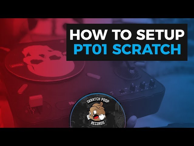 How to Setup Numark Pt01 Scratch - Portablist - YouTube