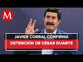 Javier Corral agradece a AMLO por detención de César Duarte