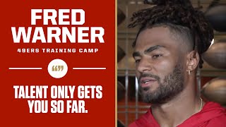 Fred Warner talks competing in training camp, Brock Purdy and getting over the hump | CBS Sports