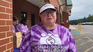 Locals march for Elderly Abuse Awareness