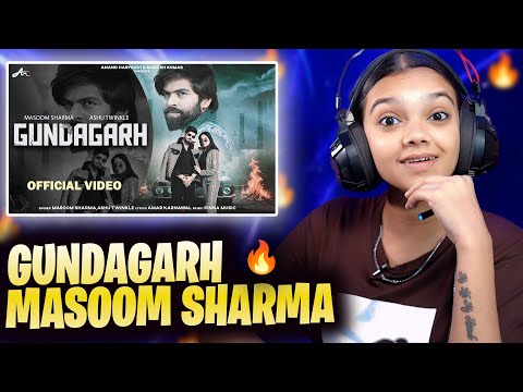 Gundagarh (Official Video) Masoom Sharma || REACTION || BY _ ISHA