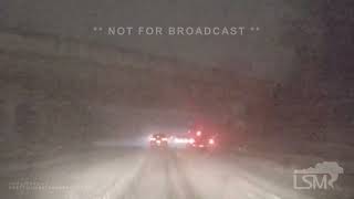 02-19-2022 - Marshfield, MA - Near White Out Conditions - Snow Squall Warning