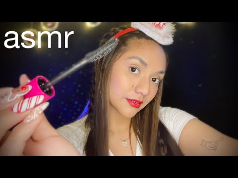 Te maquillo para tu cena navideña 🎄💫 - ASMR en español