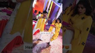 Heeriye song BTS 💓😍🧿#avinashmishra #avisha #eishasingh #trending #heeriye #ytshorts