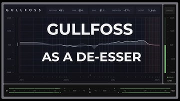 Gullfoss as a De-esser