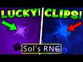 Sols rng most insane lucky clips in era 6