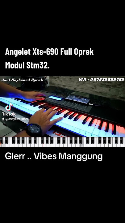 Angelet Xts-690 modul stm32.best seller keyboard Oprek. . tampilan simpel fitur banyak. 087830558750