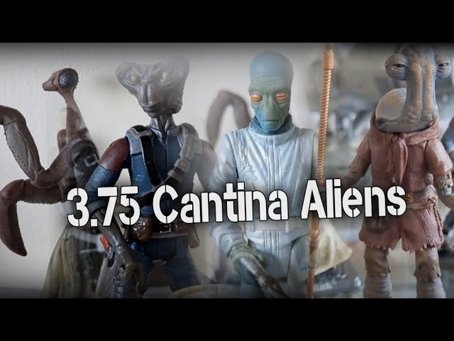 スターウォーズ　STAR WARS/ カンティーナ　エイリアンズ OPENING 3.75 Cantina Patrons 👽 STAR WARS Aliens - YouTube