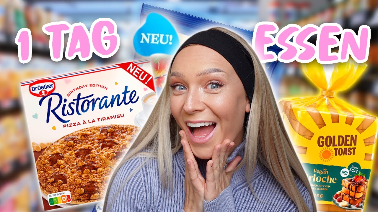1 TAG nur NEU essen !😍| CARAMELLA