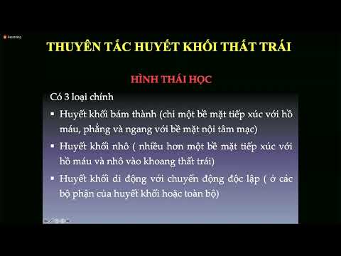 Siêu âm tim trong tìm nguồn thuyên tắc ( Huyết khối, u tim)