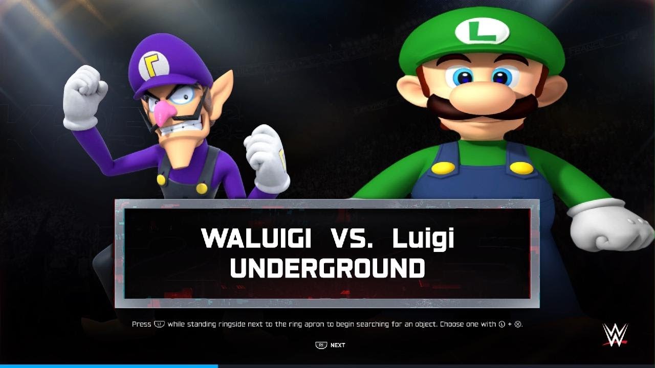 Waluigi VS Luigi!