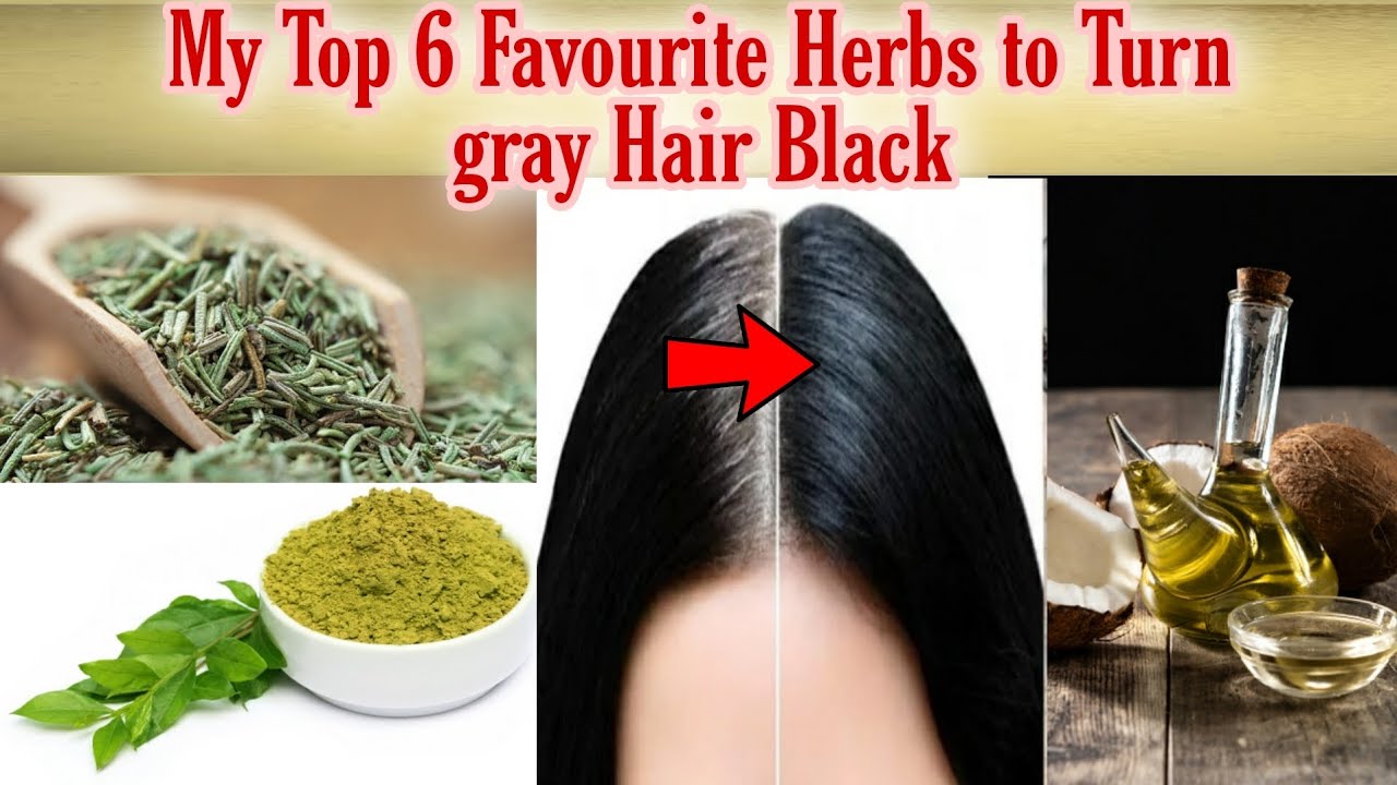 The Best Home Remedies to Turn Grey Hair Into Black Hair Naturally! How