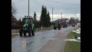 Strajk rolników w Oleśnie