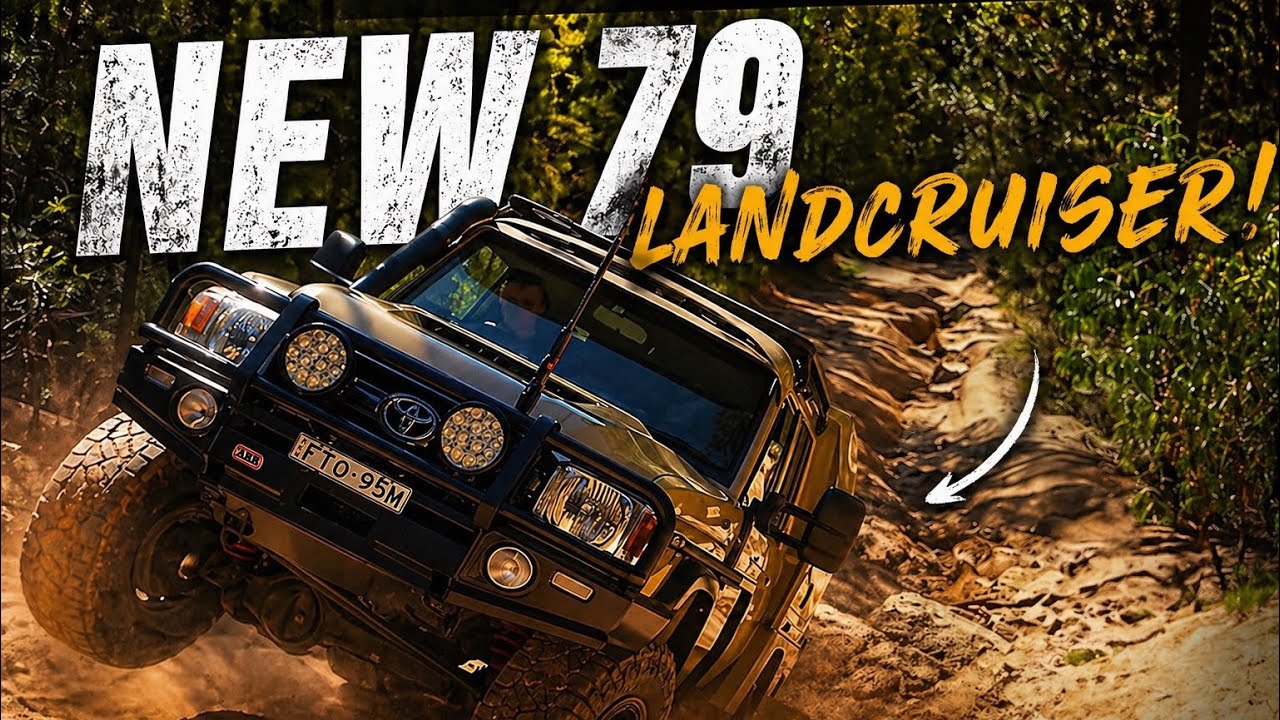 My New 79 Series LandCruiser | First Real 4WD Test! - YouTube