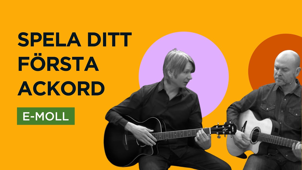 Spela gitarr - lektioner, ackord, skalor och mer