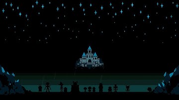 good night || undertale ost + thunderstorm ambience