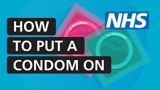 How to put a condom on | NHS Resimi