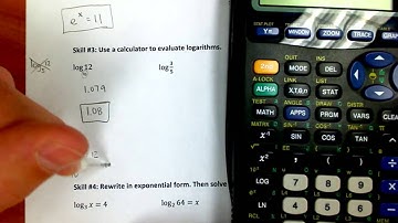 Lesson 7.4 Video 4 - Evaluating Logarithms on your Calculator